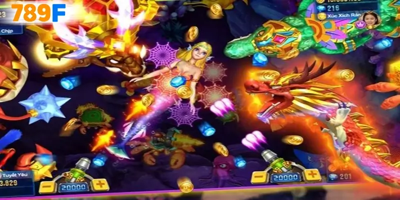 Bắn Cá Xèng 789F – Phiên Bản Cổ Điển Đầy Kỷ Niệm 2 Điểm thu hút của game bắn cá rồng tại 789F