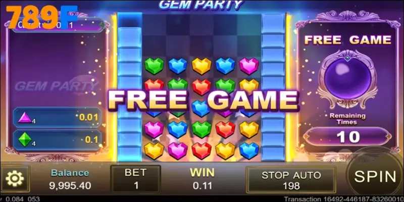 Roll in Money – Slot 2025 biến giấc mơ thành hiện thực 3 Bí quyết chinh phục Gem Party tại nhà cái 789F