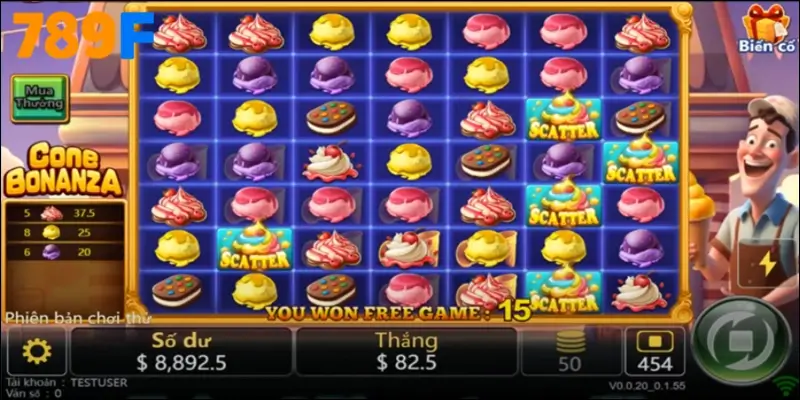 Roll in Money – Slot 2025 biến giấc mơ thành hiện thực 2 Cone Bonanza được nhiều game thủ yêu thích