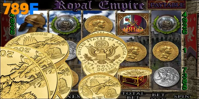Roll in Money – Slot 2025 biến giấc mơ thành hiện thực 1 Kho báu cổ đại hòa cùng những tòa thành nguy nga trong Royal Empire