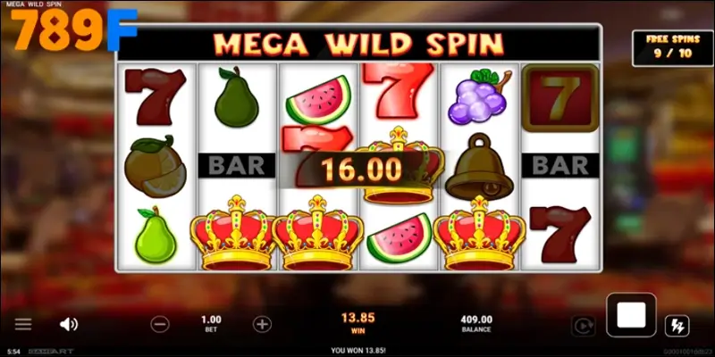 Roll in Money – Slot 2025 biến giấc mơ thành hiện thực 2 Luật chơi game Mega Wild