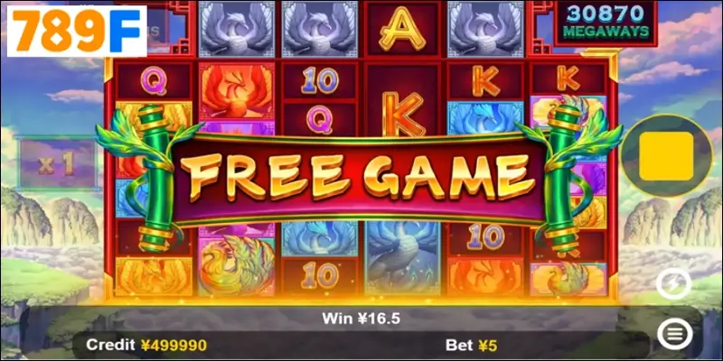 Roll in Money – Slot 2025 biến giấc mơ thành hiện thực 1 Phoenis's Legend tái hiện hình ảnh chim phượng hoàng lửa linh thiêng