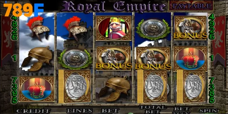 Roll in Money – Slot 2025 biến giấc mơ thành hiện thực 3 Royal Empire là lựa chọn số một tại nhà cái 789F