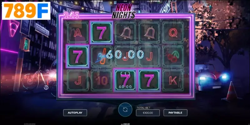 Roll in Money – Slot 2025 biến giấc mơ thành hiện thực 3 Trải nghiệm chơi Neon Night cực cuốn tại nhà cái 789F