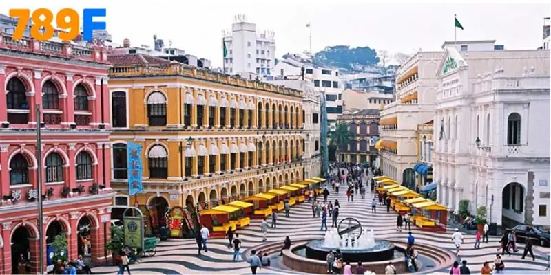 Phố nhỏ kiến trúc Bồ Đào Nha giữa Macau hoa lệ Phố nhỏ kiến trúc Bồ Đào Nha giữa Macau hoa lệ